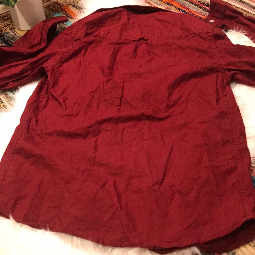 Long Sleeve Button Down Top - Picture 5 of 5